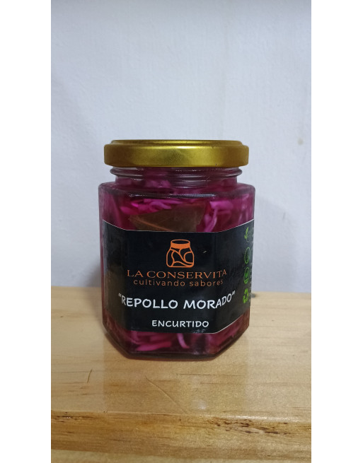 Repollo Morado Encurtido
